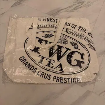 TWG Tea 토트백 화이트