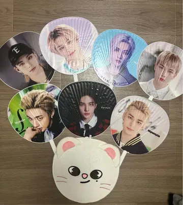 straykids 현진 부채 커버 포함