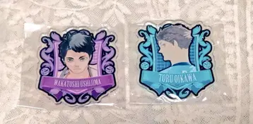 하이큐!! 아크릴 배지 컬렉션 우시지마&오이카와