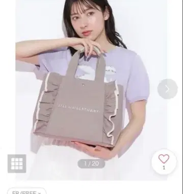 질 바이 질 스튜어트 프릴 토트 대