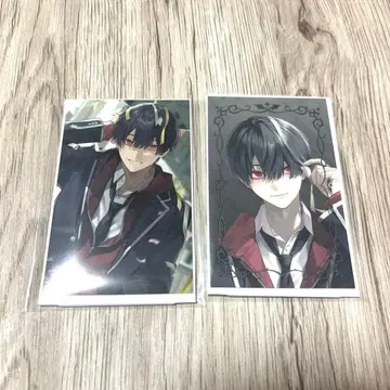 니지산지 Kuzuha 사진풍 카드 쿠츠하 금박