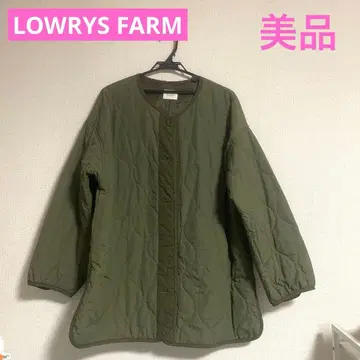 [ 새상품급 ] LOWRYS FARM 퀼팅 블루종