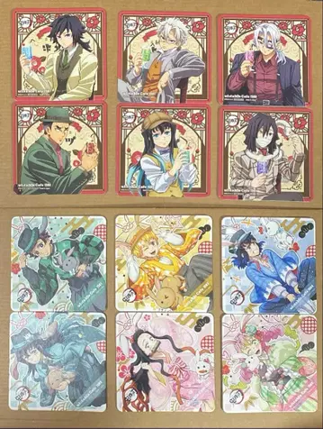 귀멸의 칼날 AGF 토끼해 코스터 컴프 세트