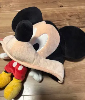 미키마우스 봉제 인형 모자 프리 사이즈