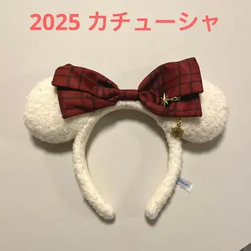 미키마우스 귀 모양 머리띠 크리스마스