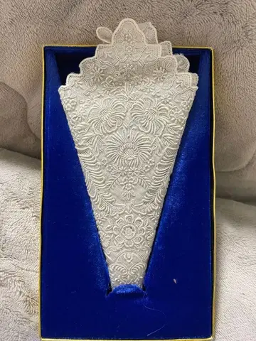 스와트 자수 손수건 미사용