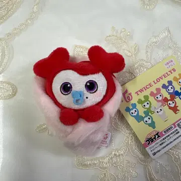 TWICE GIGO 채영 싸개 마스코트 메지루시 액세서리