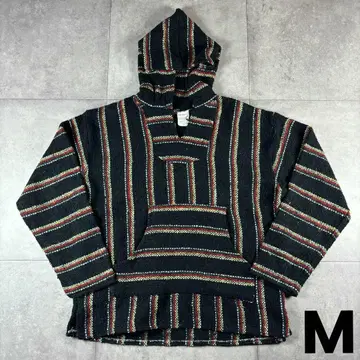 구제 메칸 후드티 멕시코제 바하 후드티 라스타 컬러 M 사이즈