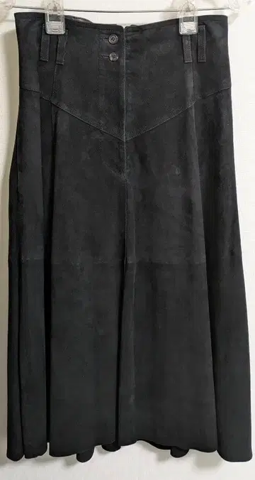 희귀! 레어. 리얼 가죽 스웨이드 스커트