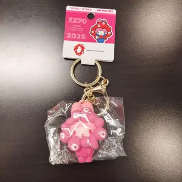 먀쿠먀쿠 산리오 입체 마스코트 최애 컬러 오사카 간사이 박람회