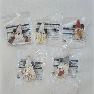 정글 카니발 아부즈 바자르 크리스마스 핀 배지 5세트