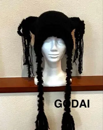 고양이 귀 햇 고양이 귀 보아 부착 햇 고양이 귀 니트 모자 핸드메이드