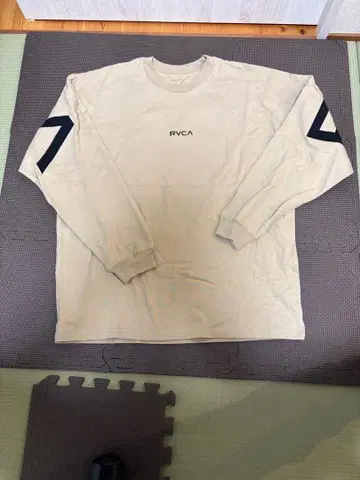 루카 RVCA 롱T 백 빅 로고 M