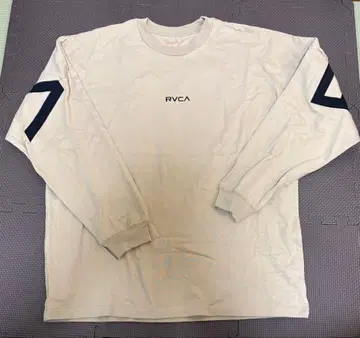 루카 RVCA 롱T 백 빅 로고 M