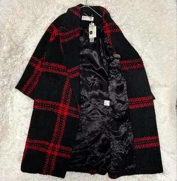 [택 포함 새상품] INED 이네드 가운 코트 벨트 포함 오버 사이즈