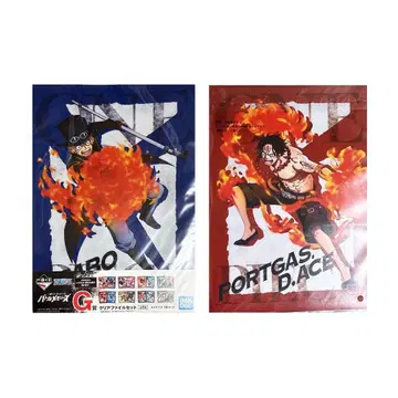ONE PIECE 클리어 파일 세트 에이스 사보