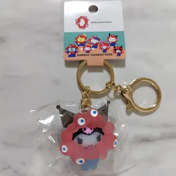 쿠로미 산리오 미야쿠미야쿠 클리어 컬러 마스코트 키링