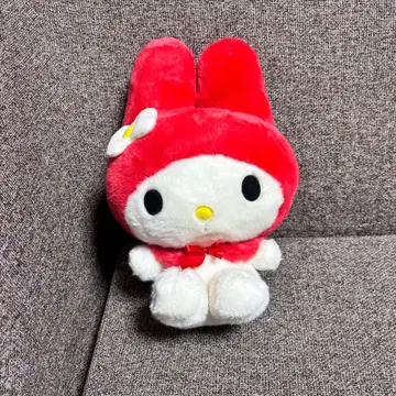 산리오 마이멜로디 봉제 인형 마이멜로 2007 레트로 빨간색 빨간 망토