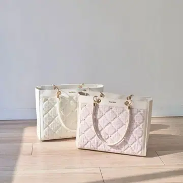 [미개봉 새상품] 로제 뮤즈 tweedquilting bigtote