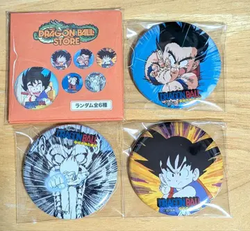 3세트 드래곤볼 스토어 TOKYO 캐릭터 확정 캔뱃지 소년기 손오공