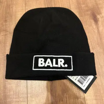 남성용 BALR. 니트 모자 블랙