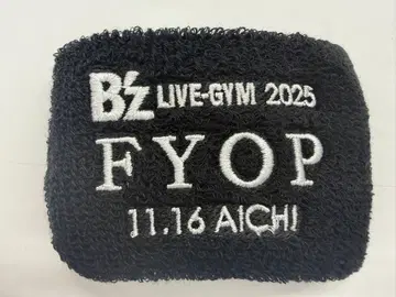 B'z LIVE-GYM 2025 FYOP 날짜 표기 리스트 밴드