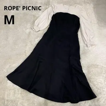 ROPE' PICNIC 도킹 머메이드 원피스 M 노카라