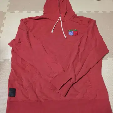 PUMA 자수 후드티 원피스 ONEPIECE 빨간색 레드