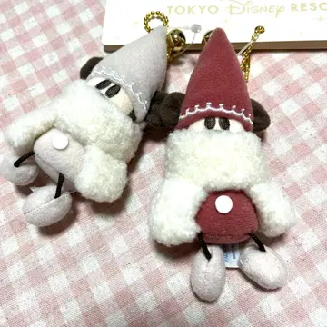 릴루린린 봉제 인형 참 빨간색 베이지 2025 크리스마스