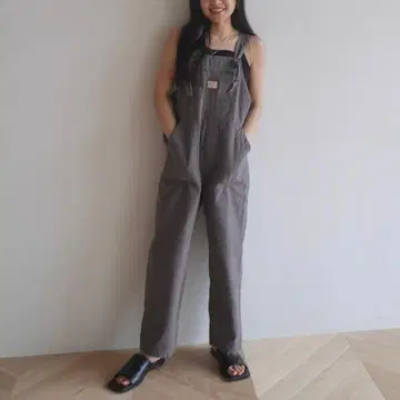 SeaRoomLynn 퀼팅 포켓 오버롤