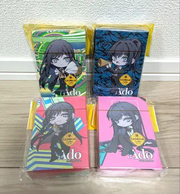 Ado 조지아 오리지널 카드놀이 전 4종 세트