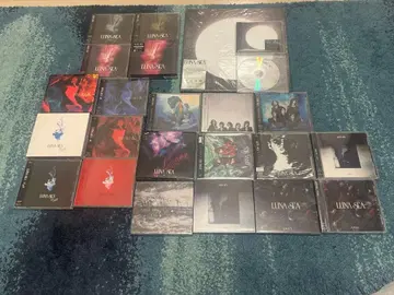 LUNA SEA CD 싱글 18장, 앨범 5장 세트