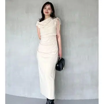 snidel 드레이프 컷 원피스