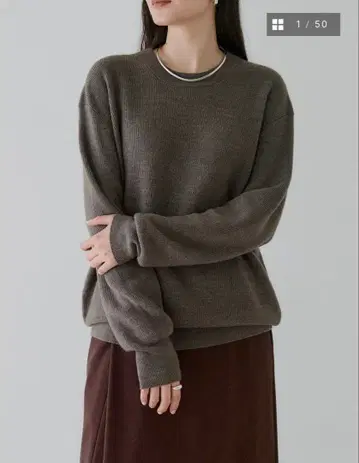 [ crewre ] 캐시미어 블렌드 메리노울 니트 [ 2025AW ]