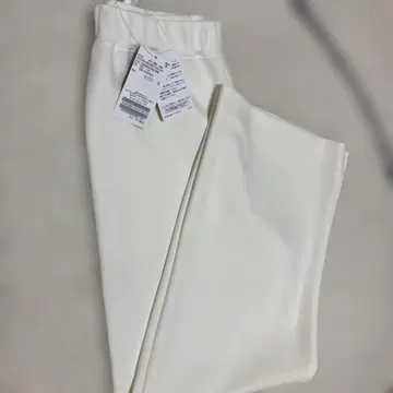 plage Bias Relax 팬츠 36 화이트 미사용 새상품