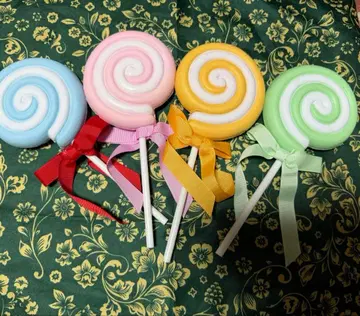 스퀴즈 페로페로 캔디 리본 우즈마키 캔디 사탕 아메