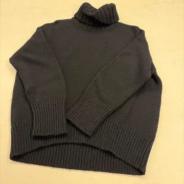 갤러리 바이 파인 울 터틀넥 니트 풀오버 S