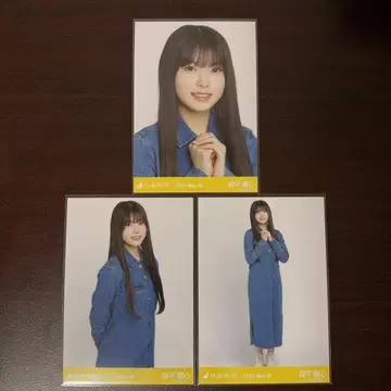 노기자카46 모리히라 레이신 데님 원피스 컴프