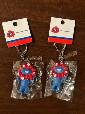 만박 미야쿠미야쿠 입체 PVC 키링 노멀 2개