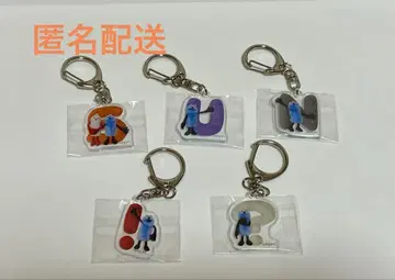 GIGO 한정판 혜택 퍼펫 스 아크릴 키링 5종