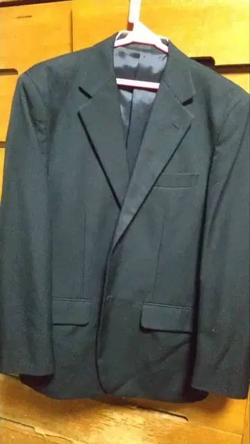 블랙 테일러드 자켓