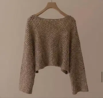 eaphi boatneck lowgauge knit