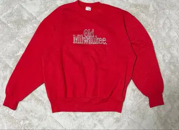 프룻 오브 더 룸 빨간색 맨투맨