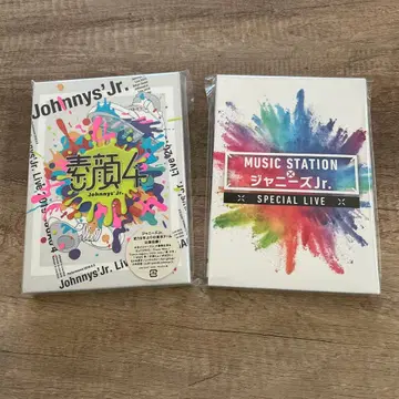 얼굴 4 쟈니즈 Jr.반 MUSIC STATION x Jr. DVD 세트
