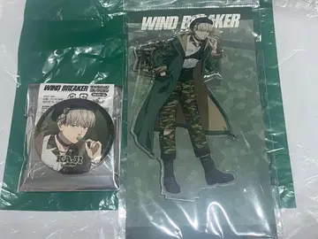 WIND BREAKER 트리 빌리지 아크릴 스탠드 카지 렌 캔뱃지