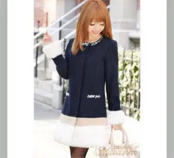 미셸 마카롱 퍼 비쥬 코트