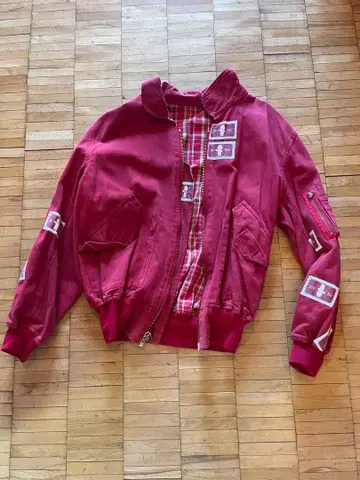 핑크하우스 큐피 와펜 블루종