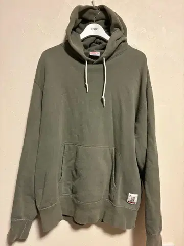 STANDARD CAL Sportswear 올리브 그린 후드티 XL