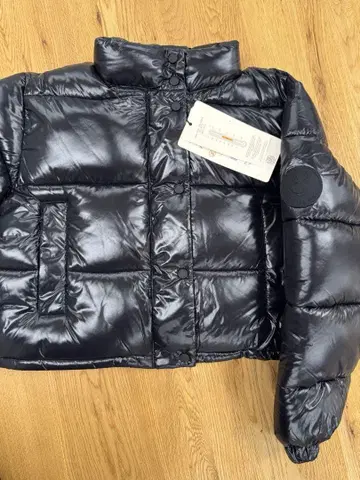 세이브 더 덕 블랙 다운 자켓