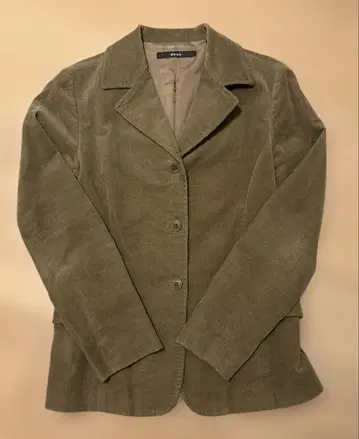 pcnc 카키 코듀로이 테일러드 자켓